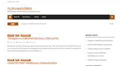 Desktop Screenshot of florian-kraemer.net