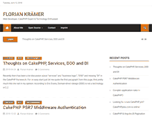 Tablet Screenshot of florian-kraemer.net
